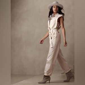 Banana Republic Utility Jumpsuit - Size Medium - New Without Tags.
